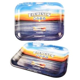ELEMENTS METAL ROLLING TRAY MEDIUM