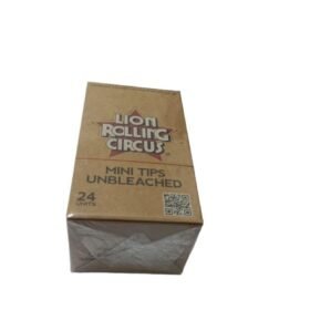 LION FILTER TIPS UNBLEACHED MINI X CAJA