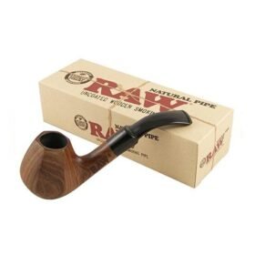 RAW NATURAL WOODEN PIPE