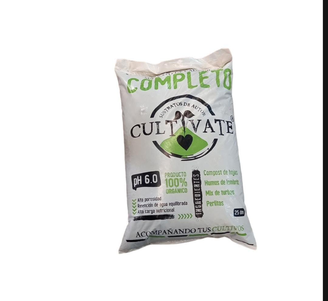 SUSTRATO COMPLETO CULTIVATE (25 LT) (pack x10u -5%)