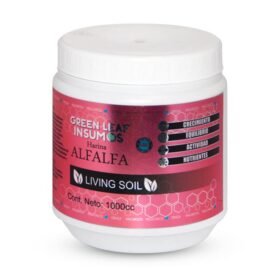 GREEN LEAF HARINA DE ALFALFA LIVING SOIL (1000 CM3)
