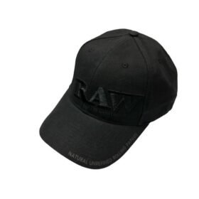 RAW HAT BLACK ON BLACK