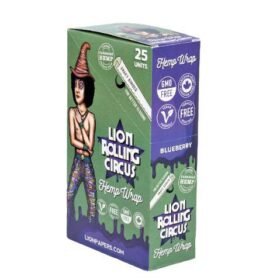 LION HEMP WRAP BLUEBERRY X UNIDAD