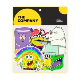 STICKER CARTOON X 25 UNIDADES THE COMPANY