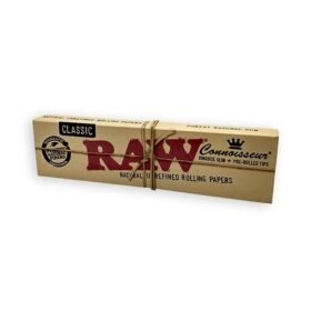 RAW CONNOISSEUR ORGANIC KS SLIM + TIPS X UNIDAD