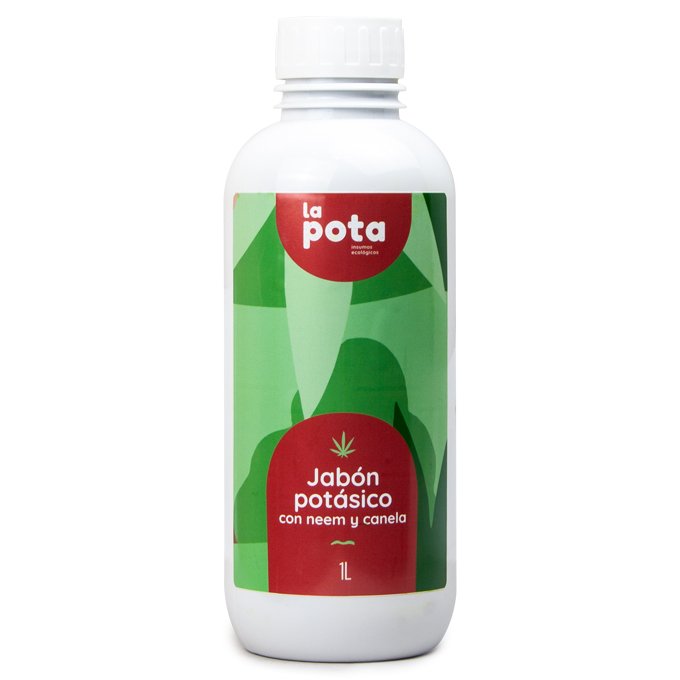 Jabón Potásico con Neem y Canela 1 Lt