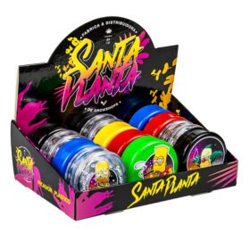 CAJA PICADOR LOS SIMPSON PLASTICO 3 PARTES COLORES X CAJA