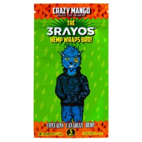Sedas HEMP Wraps 3Rayos Crazy Mango X Unidad