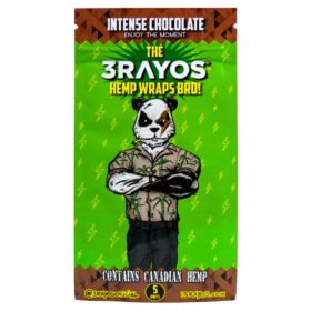 Sedas HEMP Wraps 3Rayos Intense Chocolate X Unidad