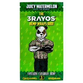 Sedas HEMP Wraps 3Rayos Juicy Watermelon X Unidad