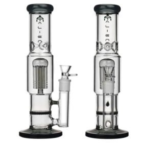 BONG 1132 PERCOLADOR DE 8 BRAZOS + PERC PANAL DE MIEL 28 CM