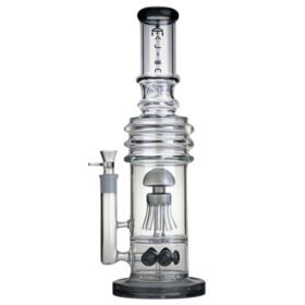 BONG 259 SUPER ROBUSTO CON DOBLE PERCOLADOR PULPO + ATRAPAHIELOS 41CM