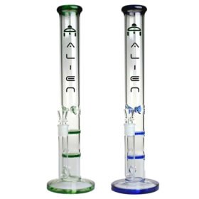 BONG 354 DOBLE PERCOLADOR PANAL DE MIEL + ATRAPAHIELOS 43CM