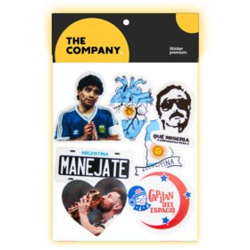 STICKER ARGENTINA THE COMPANY X 25 UNIDADES
